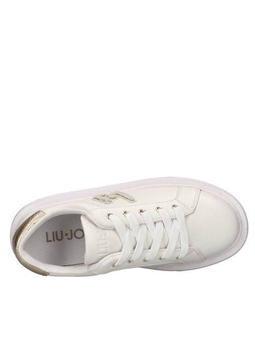 Sneakers in ecopelle LIU JO | MINI KYLE 825 SPREADINGBIANCO-ORO